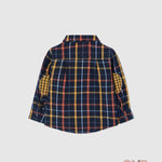 Camicia Boboli bambino 302094 Blu 302094 QUADRI BOBOLI 