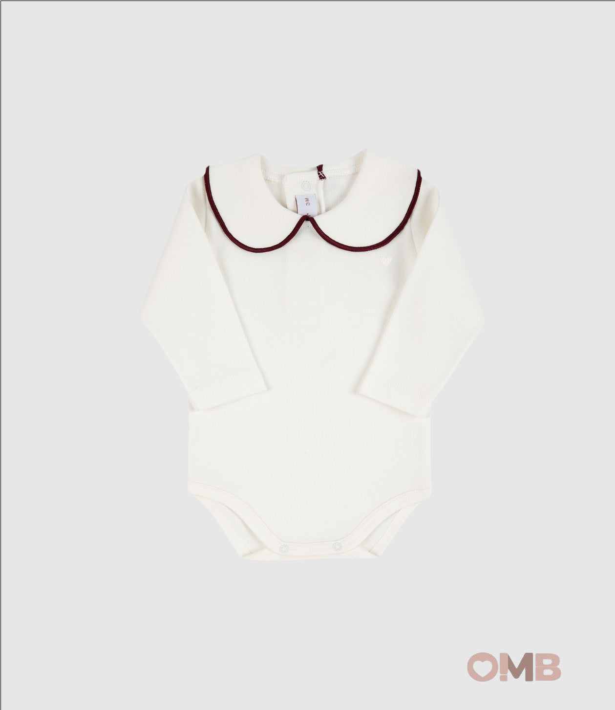 Body Coccode neonata 62116 Rosso 62116 PANNA-ROSSO COCCODE 