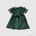 Abito COCCODE bambina C62208 Verde<BR/> C62208 VERDE COCCODE 