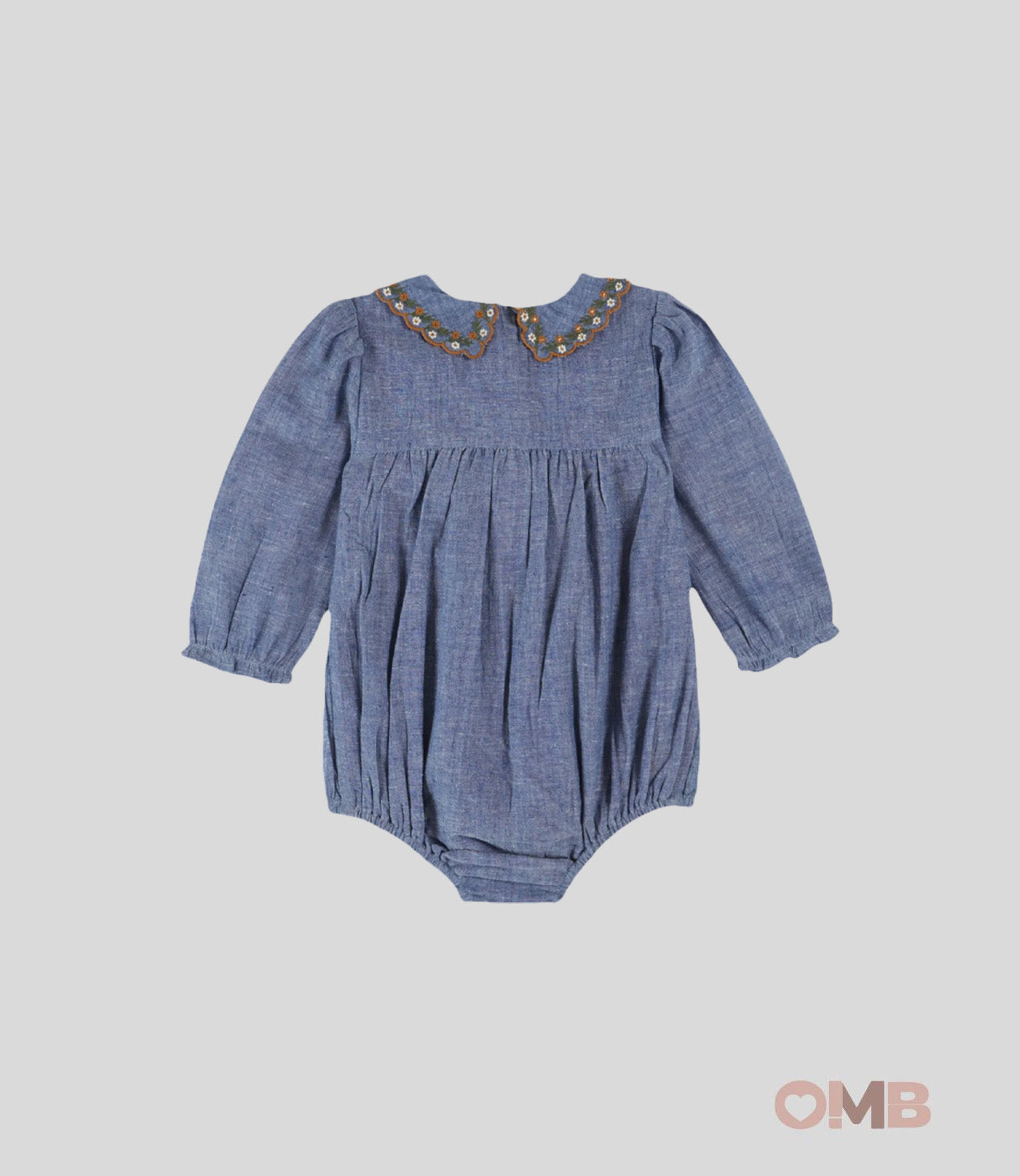 Pagliaccetto Emile et Ida neonata AC201A Blu AC201A JEANS EMILE ET IDA 