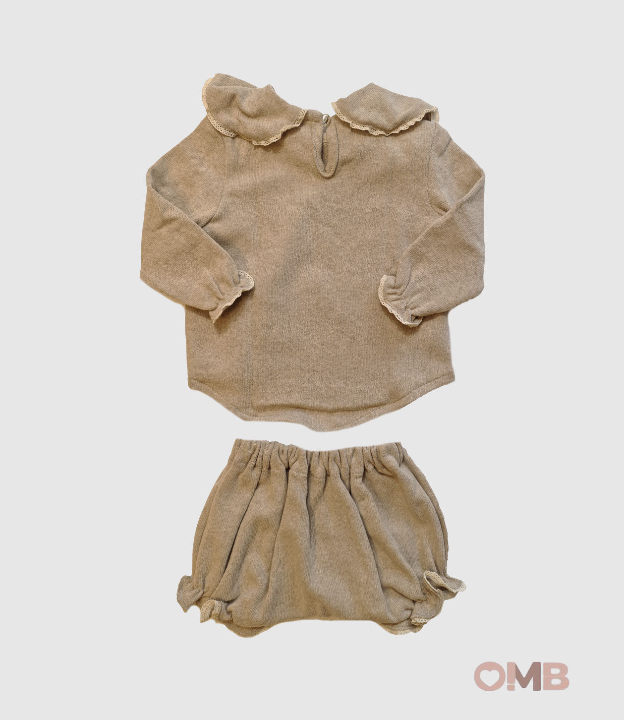 Completo EMMAG neonata 22M-06m Beige 22M-06m cipria EMMAG 