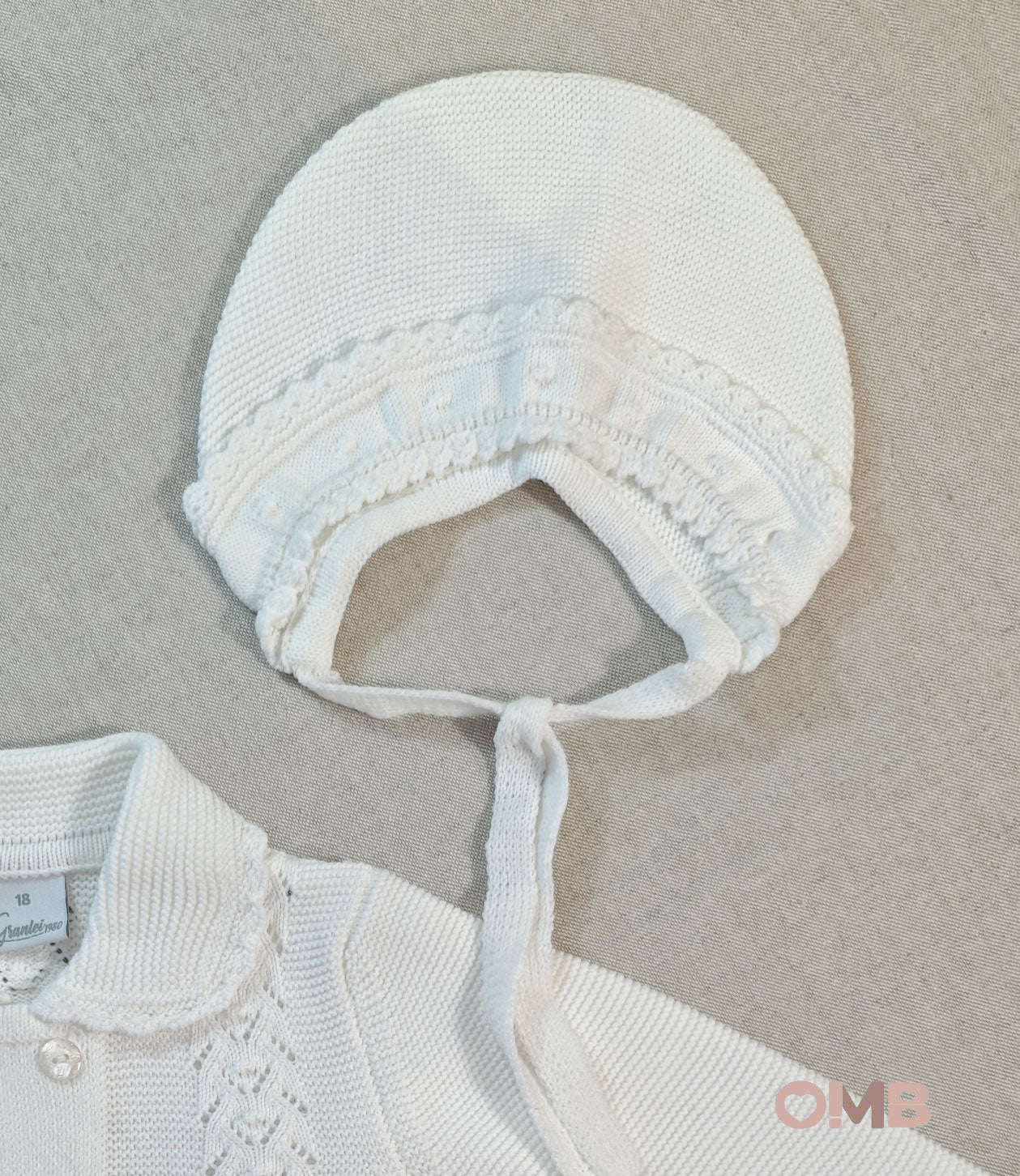 Cardigan neonata GRANLEI 225240 Panna 225-240. PANNA GRANLEI 