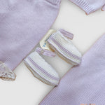 Set nascita JOLIE JULIET neonata CLAUDIAKIT1 Lilla CLAUDIAKIT1 LILLA JOLIE JULIET 