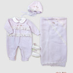 Set nascita JOLIE JULIET neonata CLAUDIAKIT2 Lilla CLAUDIAKIT2 LILLA JOLIE JULIET 