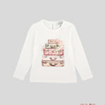 T-shirt bambina MAGIL 26080 Bianca 26080 BIANCO MAGIL 