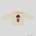 T-shirt Manuel Ritz bambino 3232 Crema<BR/> 3232 CREMA MANUEL RITZ 