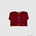 Cardigan MICOLINO neonata 2002 Rosso 2002 ROSSO MICOLINO 