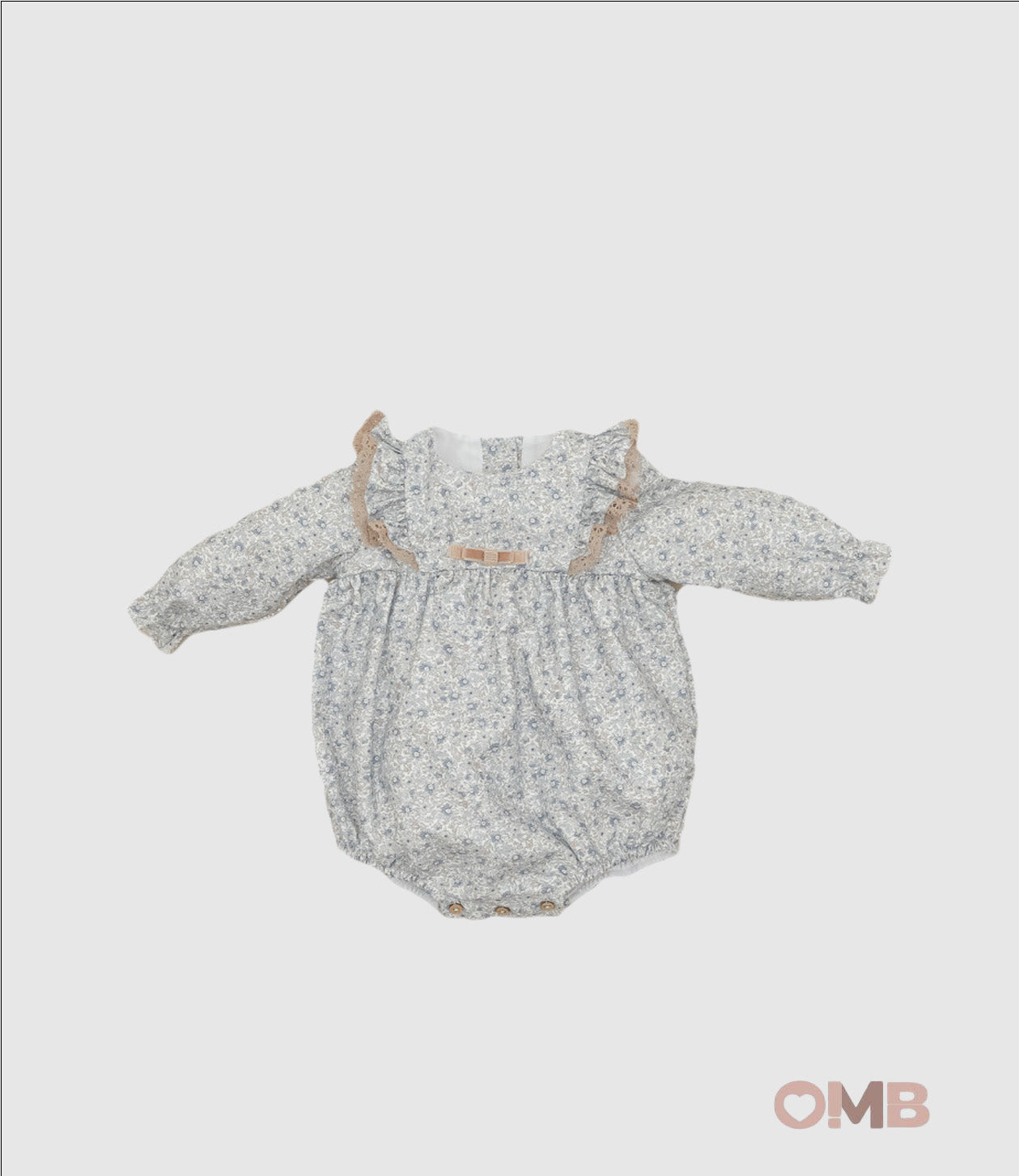 Pagliaccetto PANGASA neonata 1501375 Azzurro 1501375 FIORI PANGASA 
