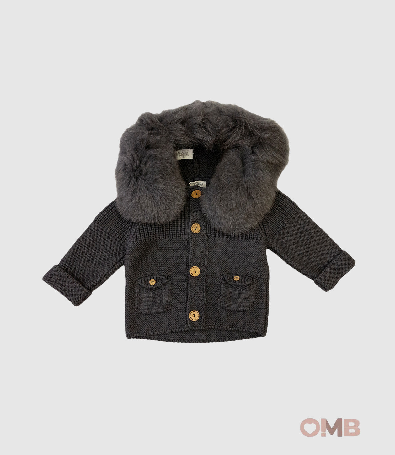 Cappotto Pangasa neonato 1506700 Grigio 1506700 GRIGIO PANGASA 