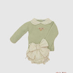 Coordinato Pangasa neonata 1531210 Verde<BR/> 1531210 VERDE PANGASA 