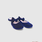 Scarpe culla PANYNO neonata A2705 Blu A2705 VELLUTO NAVY PANYNO 