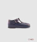Scarpe Occhielli PANYNO bambina B2401 Blu