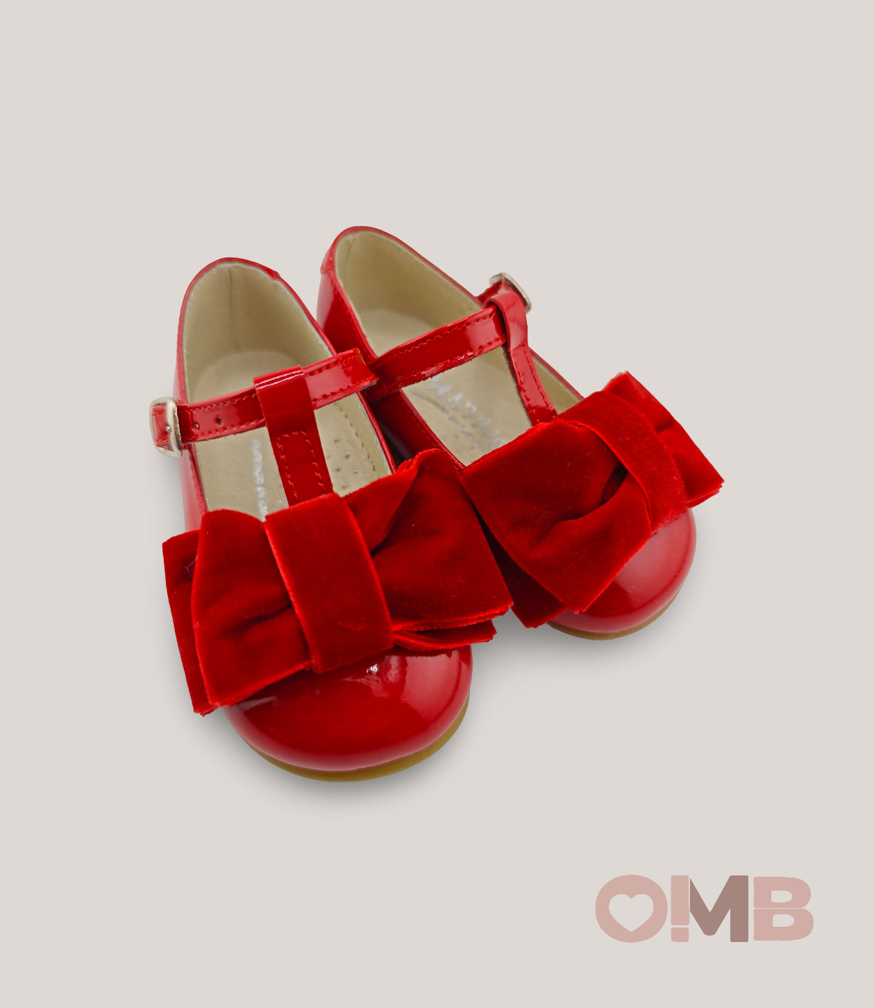 Bamboline PANYNO bambina B3302 rosse B3302 PIEL CHAROL ROJO PANYNO 