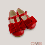 Bamboline PANYNO bambina B3302 rosse B3302 PIEL CHAROL ROJO PANYNO 