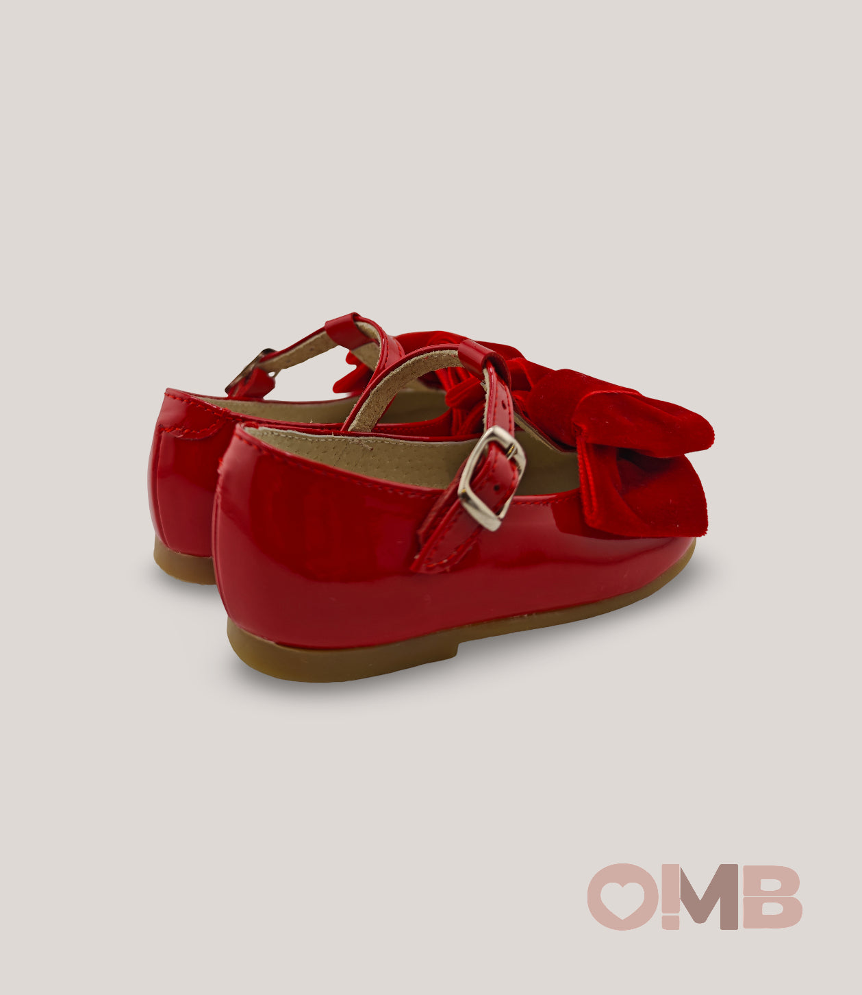 Bamboline PANYNO bambina B3302 rosse B3302 PIEL CHAROL ROJO PANYNO 