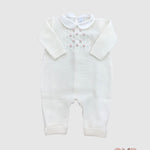 Tutina Neonata PEPECE' 7710 Bianca 7710 BCO-ROSA PEPECE' 