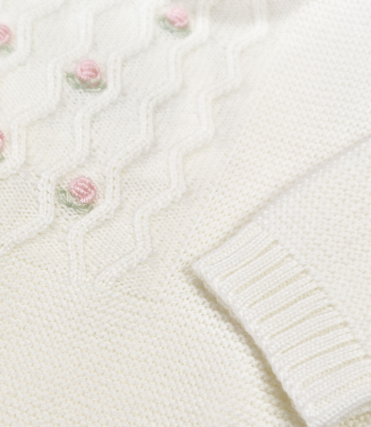 Tutina Neonata PEPECE' 7710 Bianca 7710 BCO-ROSA PEPECE' 