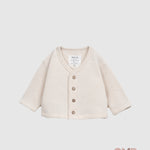 Cardigan Play Up neonata 1AR10904 Beige 1AR10904 NATURALE PLAY UP 