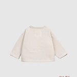 Cardigan Play Up neonata 1AR10904 Beige 1AR10904 NATURALE PLAY UP 