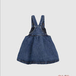 Abito Play Up neonata 2AR11457 Denim 2AR11457 DENIM PLAY UP 