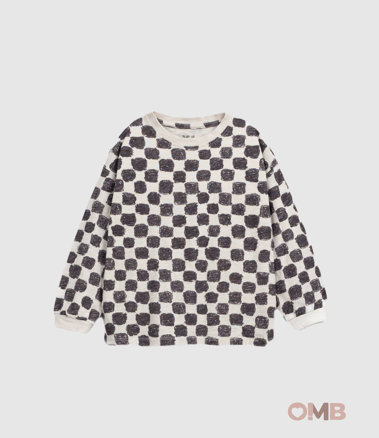 Maglia Play Up bambino 3AR11006 Grafite 3AR11006 QUADRI PLAY UP 