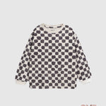 Maglia Play Up bambino 3AR11006 Grafite 3AR11006 QUADRI PLAY UP 