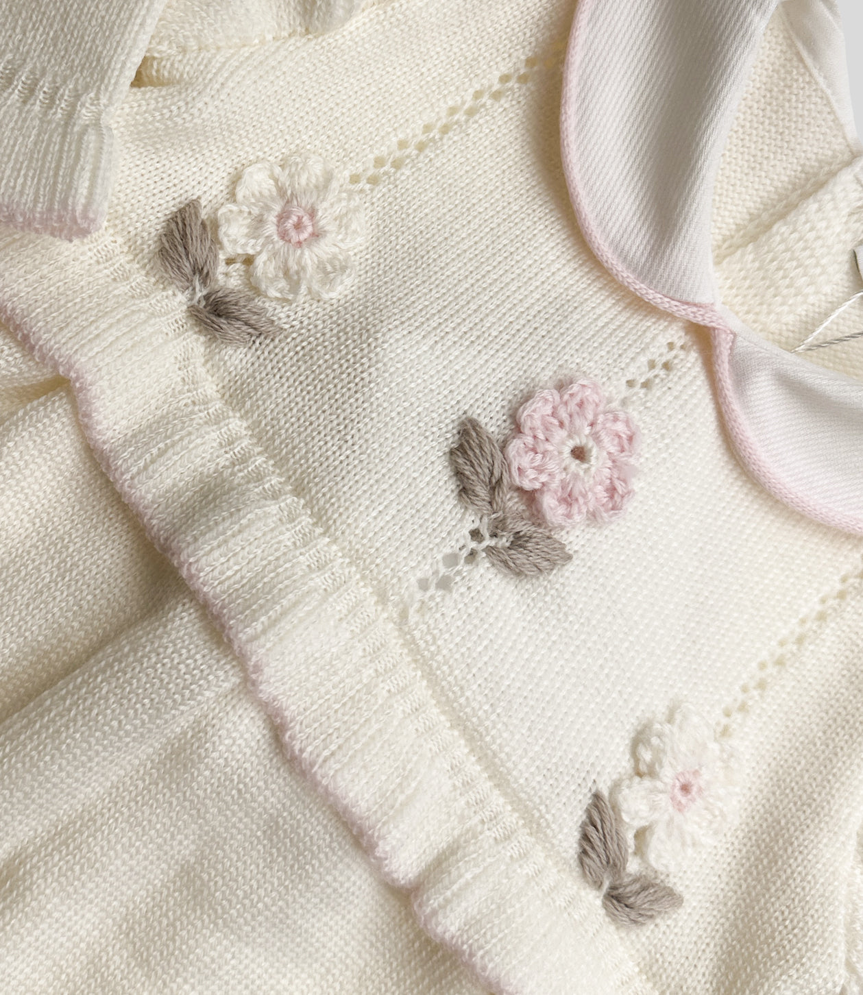 Tutina Neonata Primodi Bebè 3513 panna 3513 PANNA PRIMODI BEBE 