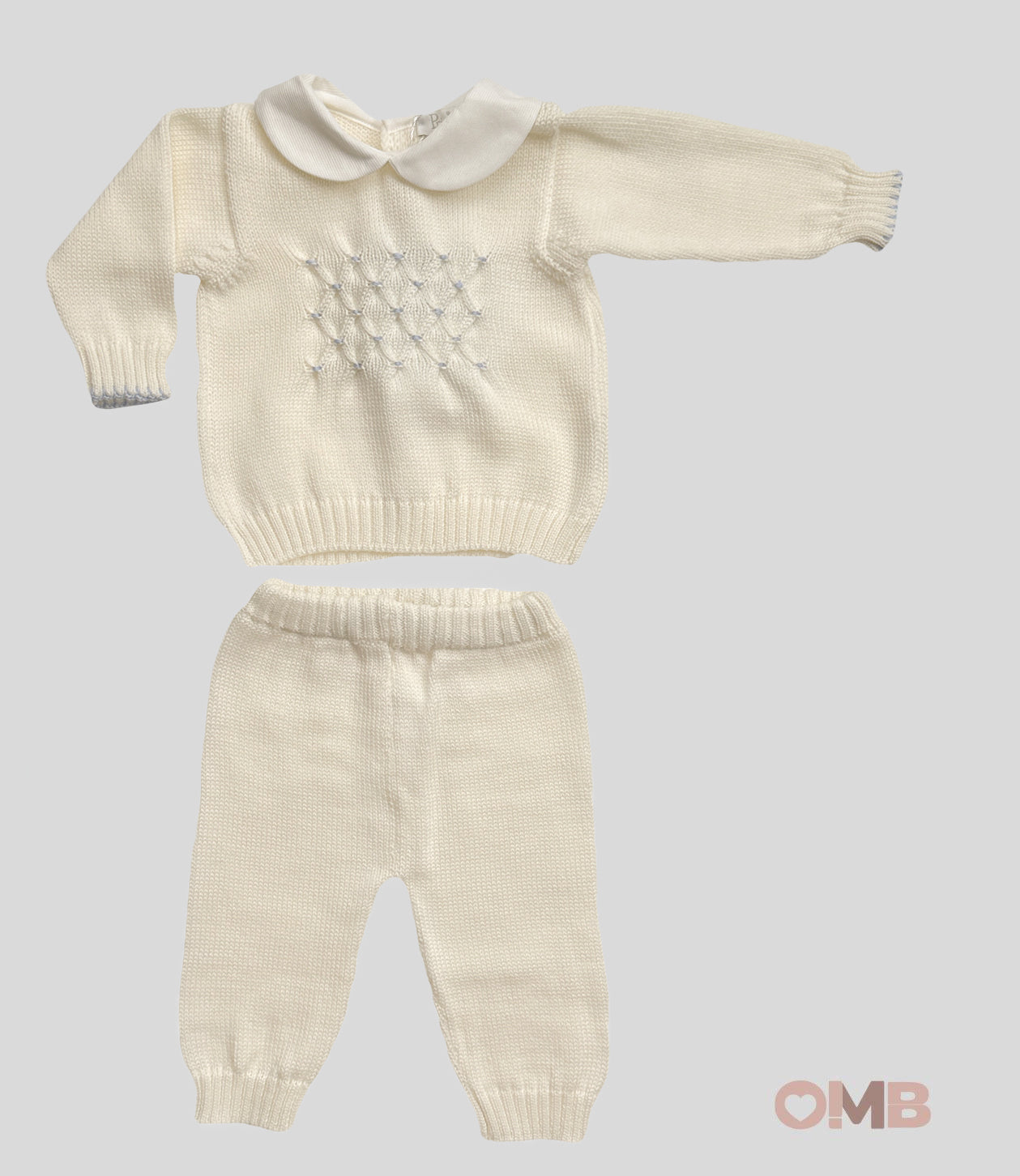 Completo Neonato Primodi Bebè 3516 panna cielo 3516.32 PANNA PRIMODI BEBE 