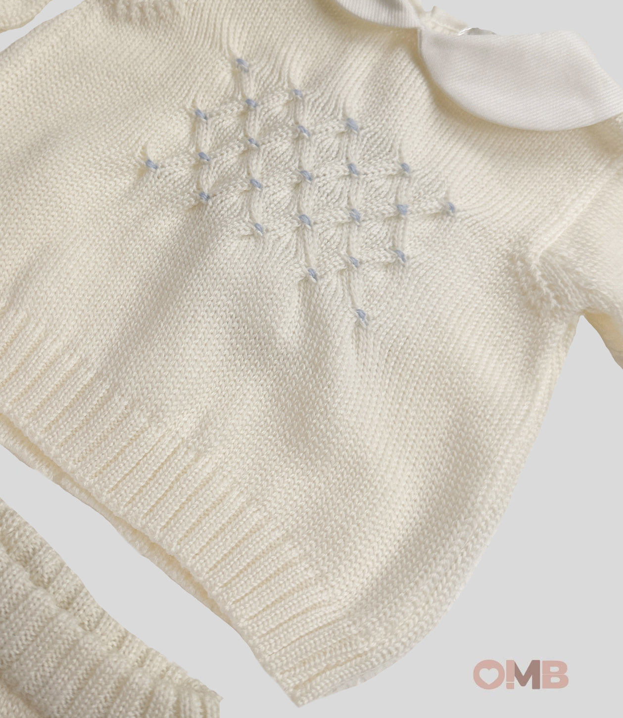 Completo Neonato Primodi Bebè 3516 panna cielo 3516.32 PANNA PRIMODI BEBE 