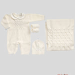 Tutina Neonato Primodi Bebè 3516 panna cielo 3516 PANNA PRIMODI BEBE 