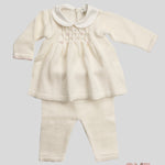 Completo Neonata Primodi Bebè 3517 panna rosa 3517.38 ROSELLINA PRIMODI BEBE 