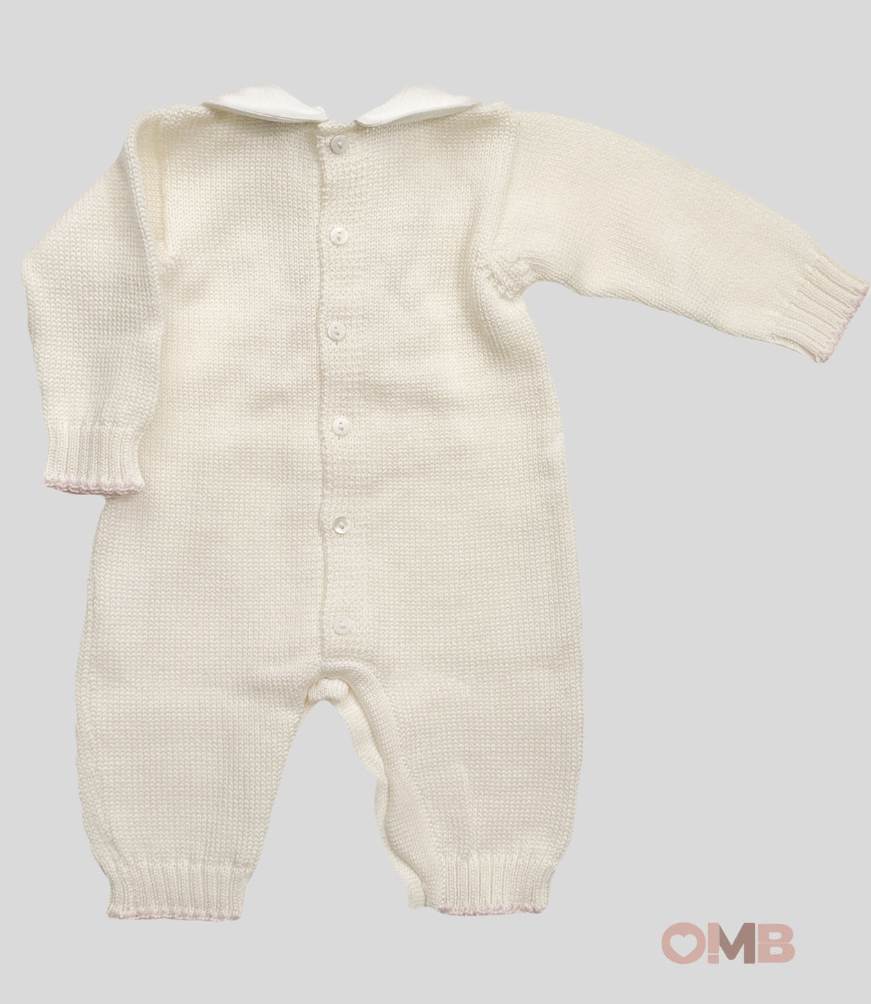 Tutina Neonata Primodi Bebè 3517 panna rosa 3517 ROSELLINA PRIMODI BEBE 