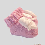 Babbucce Neonata PRIMODI BEBE 3518.10 Rosa<BR/> 3518.10 ROSA PRIMODI BEBE 