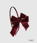 Cerchietto SIENA neonata 7240 Bordeaux