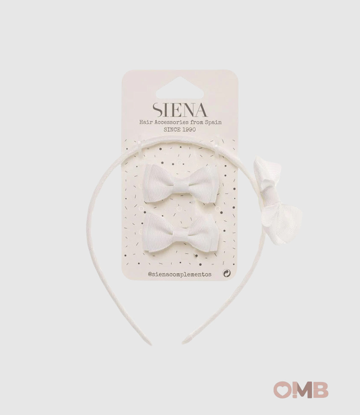 Cerchietto neonata SIENA 7439 Bianco 7439 BIANCO SIENA 