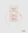 Cerchietto e fermagli SIENA neonata 7439 Rosa