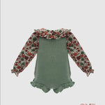 Completo Yoedu neonata 1809 Verde 1809 AUTUNNO YOEDU 