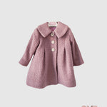 Cappotto Yoedu bambina 4984 Beige<BR/> 4984. PIETRA YOEDU 