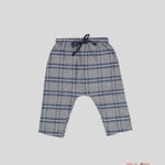 Pantalone Zhoe&Tobiah neonato CEW3B Grigio CEW3B QUADRI ZHOE & TOBIAH 
