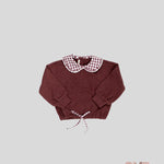 Maglia Zhoe&Tobiah bambina KKT3F Bordeaux<BR/> KKT3F BORDEAU ZHOE & TOBIAH 