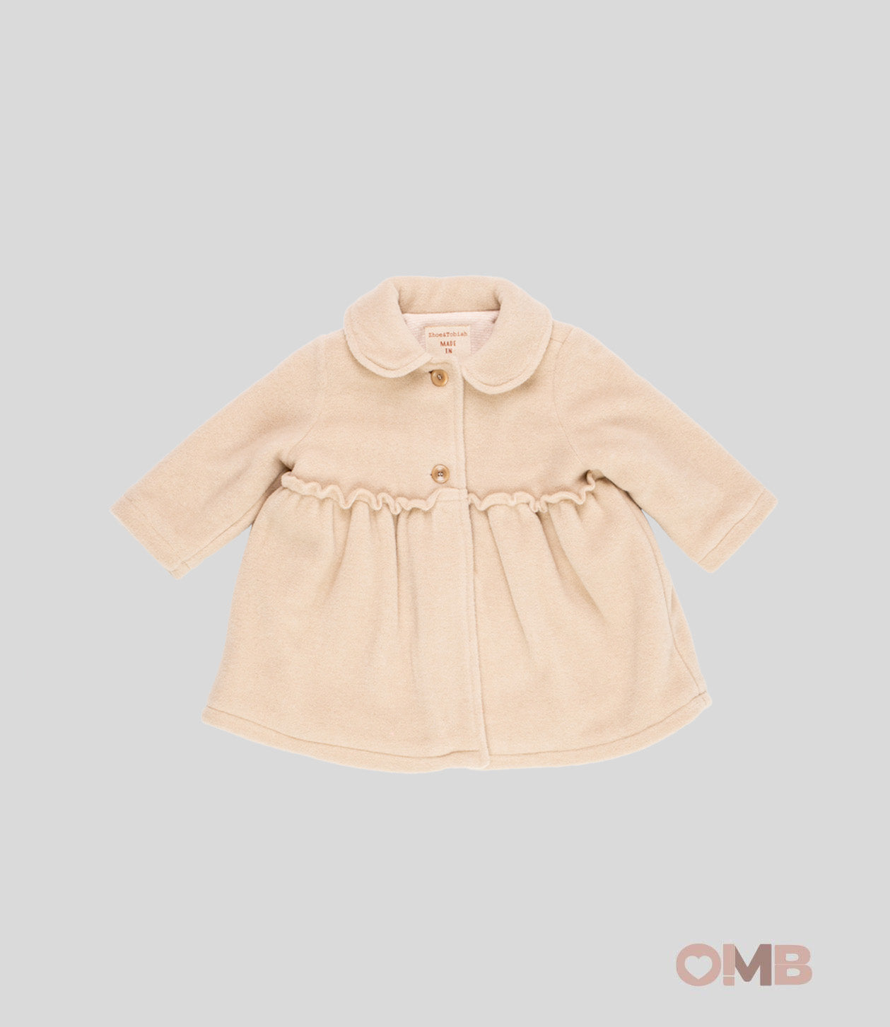 Cappotto Zhoe&Tobiah neonata WTU7B Rosa WTU7B ROSA ZHOE & TOBIAH 