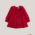 Abito neonata ABEL&LULA 5504 Rossa 5504 ROSSO ABEL&LULA 