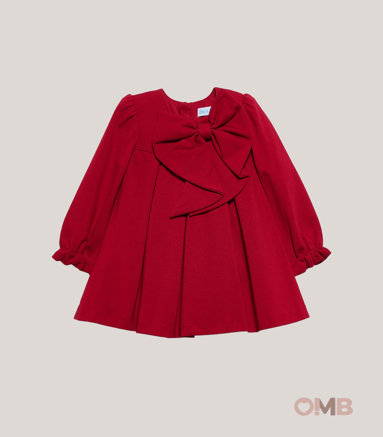 Abito neonata ABEL&LULA 5504 Rossa 5504 ROSSO ABEL&LULA 