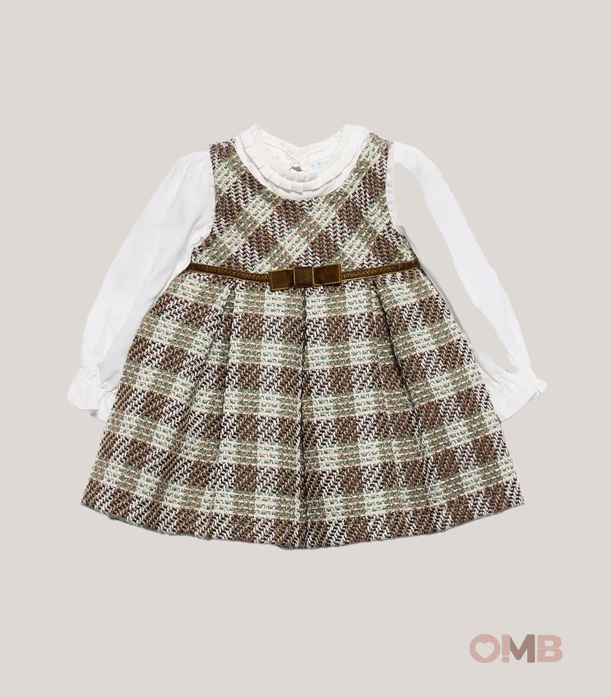 Abito neonata ABEL&LULA 5513 Beige 5513 MACCHIATO ABEL&LULA 