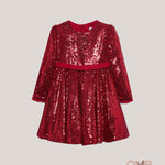 Abito bambina ABEL&LULA 5539 Rossa 5539 ROSSO ABEL&LULA 
