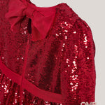 Abito bambina ABEL&LULA 5539 Rossa 5539 ROSSO ABEL&LULA 