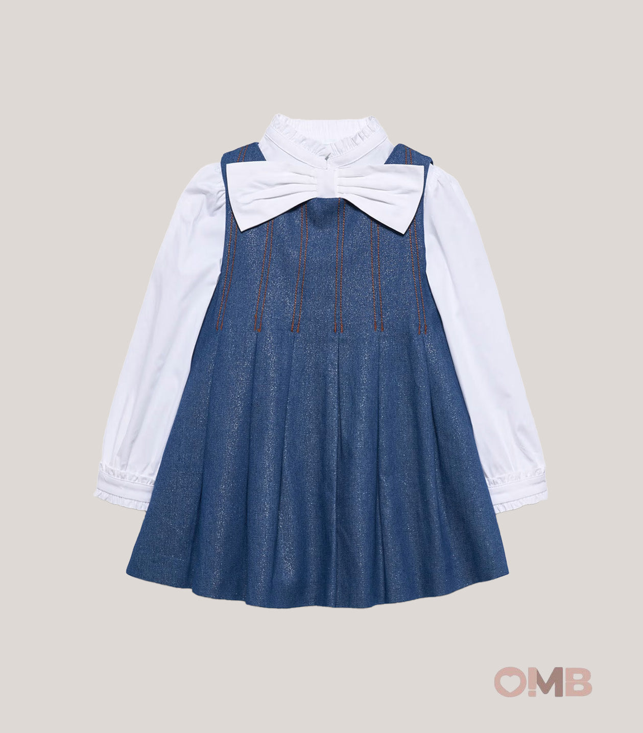Abito bambina ABEL&LULA 5545 Blu 5545 BLU ABEL&LULA 