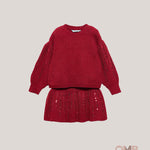 Completo bambina ABEL&LULA 5593 Rosso 5593 ? ABEL&LULA 