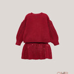 Completo bambina ABEL&LULA 5593 Rosso 5593 ? ABEL&LULA 