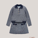Completo bambina ABEL&LULA 5596 Blu 5596 BLU ABEL&LULA 